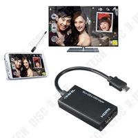 TD® Adaptateur USB connecteur image grande résolution 1080p compatibilité universelle androïde port HDMI haute qualité