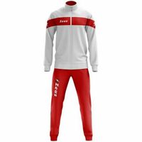 Ensemble De Survêtement Zeus Rouge & Bleu Marine Garçon - Taille XS Enfant, Très Bon État
