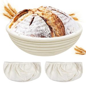 Panier rond en rotin avec couvercle, pour le stockage du pain et des Panier rond en rotin avec couvercle, pour le stockage du pain et des