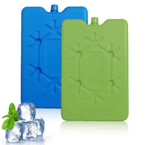 Pearl Lot De 6 Pains De Glace Accumulateurs De Froid Réutilisables – Sans BPA, Jusqu'à 12h De Fraîcheur Pour Glacière & Sac Isotherme