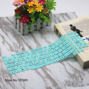 HOUSSE PC PORTABLE Bleu ciel-Protection de clavier d'ordinateur porta