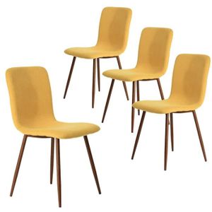 Chaises De Salle A Manger Jaune Achat Vente Pas Cher