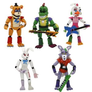 18 pièces FNAF figurine cinq nuits chez Freddy's Toys soeur emplacement  Chica Mangle Foxy marionnette or Freddy Fazbear - Cdiscount Jeux - Jouets