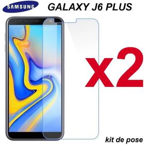 Samsung Galaxy J6 2018 - Lot de 3 vitres de protections écran en Verre  trempé ultra résistante - Protection écran - Topacss