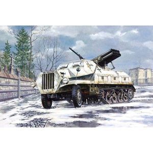 VOITURE À CONSTRUIRE Maquette - RODEN - SdKfz 4/1 Panzerwerfer42 - Plastique