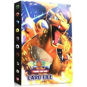 Classeur portable pour cartes à collectionner Album Classeur Porte Titulaire Carte Compatible Avec Cartes Pokemon V 24 pages peuvent contenir 432 cartes 432P-1 