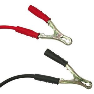 Jeu de cables de démarrage cuivre souple pinces bronze 850 Ampères 