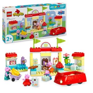 ASSEMBLAGE CONSTRUCTION LEGO® DUPLO® 10434 Le Supermarché de Peppa Pig - Jouet Enfants 2 Ans