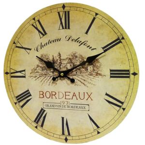 PENDULE MURALE '' Château de chambres 1921'' 60 cm. EUR 12,90 - FR