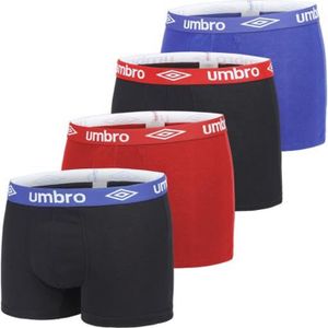 BOXER - SHORTY UMBRO Boxers 100% Coton Lot de 4 Homme