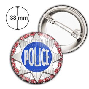 Badge 25mm Presse Reporter Journaliste Pins Bouton Epinglette Fantaisie Et Specialty Vetements