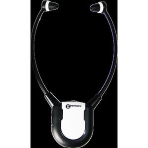 Casque TV GEEMARC CL7350 - Opti amplifié avec entrée optique - Jusqu’à 125dB Casque TV GEEMARC CL7350 - Opti amplifié avec entrée optique - Jusqu’à 125dB