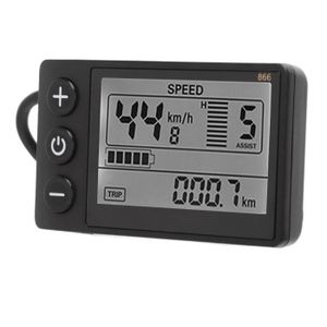 Écran LCD P3C Pour Vélo/scooter électrique - Compteur 24V/36V/48V/60V, Affichage Vitesse, Batterie, Erreurs