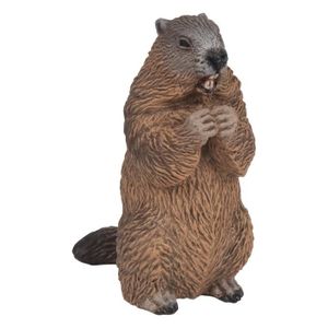 FIGURINE - PERSONNAGE Figurine Marmotte - PAPO - Animaux - Peinte à la m