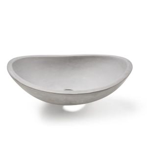 LAVABO - VASQUE Vasque à poser - lavabo en ciment coloris gris bét