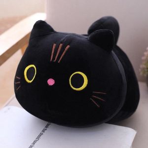 Peluche chat noir passif – La compagnie de la peluche®