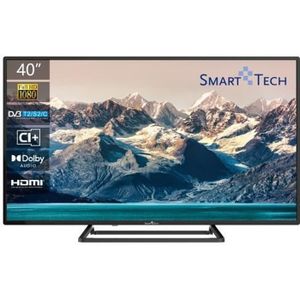 Téléviseur LED Smart Tech TV LED Full HD 40 pouces (100cm) 40FN10T3 Triple Tuner Dolby Audio H.265 HDMI USB