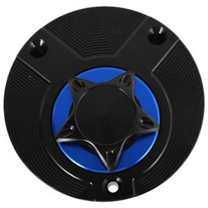 Accessoires de Voiture pour Yamaha MT-09 FZ09 MT07 MT-07 35mm Cool Moto CNC en Aluminium Carburant Carburant R/éservoir de Cap Couvercle De Bouchon Black
