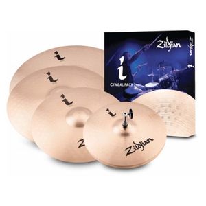 CYMBALE POUR BATTERIE Zildjian ILHPRO - Pack de cymbales hi-hat + 2 x crash + ride - 14