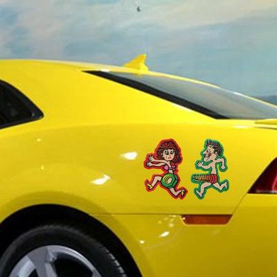 Téléchargement gratuit Images Drole Autocollants Voiture Homme Et La Femme Vis Chase Bathroom le plus cool par