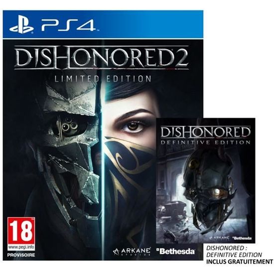 Dishonored 2 Limited Edition Jeu PS4