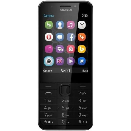 Téléphone Nokia 800 Tough Noir - Double SIM - Écran 2.4" - Défectueux/Pour Pièces (#A)