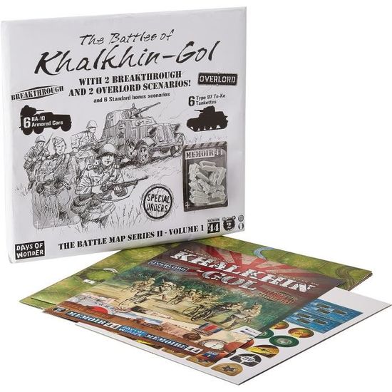 Memoir '44 Battle Map-Battle Of Khalkhin Gol Expansion , Board Game ...