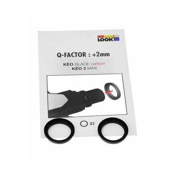 Q factor clearance look keo