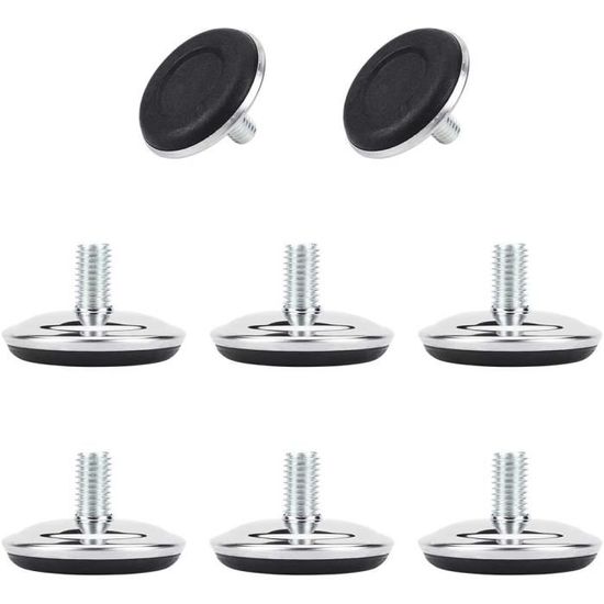 Dsseng Pieds de Remplacement pour Chaise de Douche Siège de Bain Lot de
