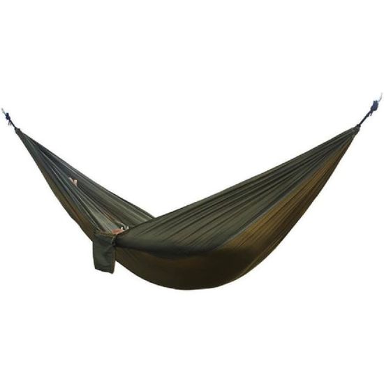 Lulladle Hamac de camping ultraléger en maille pour 2 personnes - Hamac portable à suspendre - 226,8