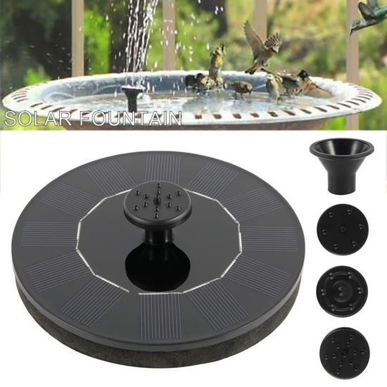 Fontaine D'arrosoir Avec Robinet Flottant - Kit Pompe Submersible USB - Décoration Jardin Magique, Eau Qui Coule Sans Fin - 2
