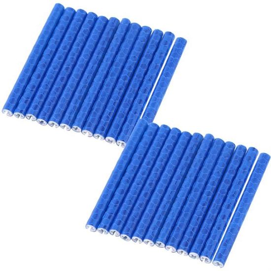 Tubes Réfléchissants Pour Rayons De Roue Vélo – Sécurité Nocturne – Réflexion Lumière – Neuf