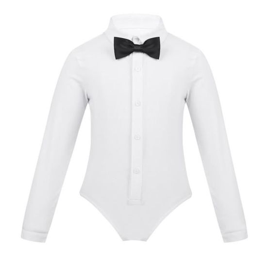 Chemise Paillettes Manches Longues Enfant - Brillant Disco, Danse, Soirée, Carnaval - Taille 3-14 Ans