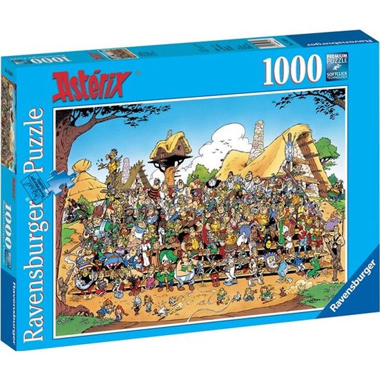 Puzzle 1000 pièces Astérix Photo de famille - Adultes, enfants, dès 10 ans - 15434 - Ravensburger