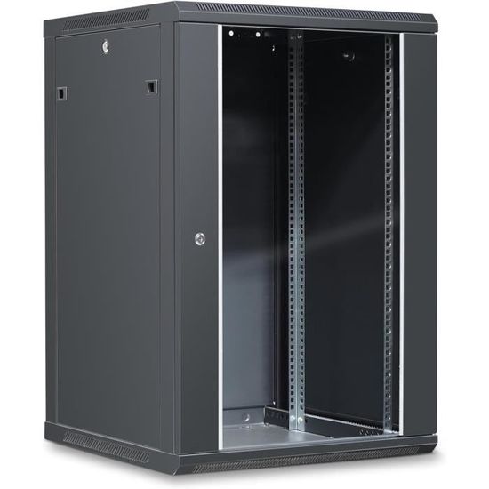 Cache Plaque 3U Noir Pour Armoire Rack 19" - Marque Kenable - Neuf - Réf. 006984