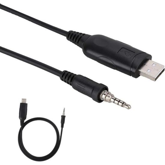 Câble De Programmation USB Pour Talkie-walkie Yaesu FT-7800R FT-8900R Etc. - Inclut CD Driver