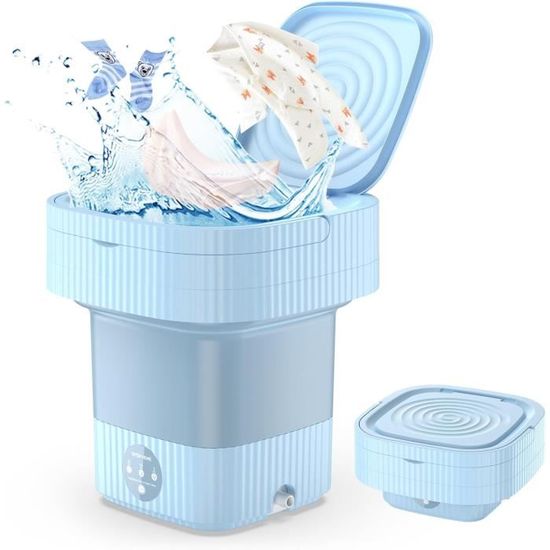 Mini Machine À Laver Machines À Laver Pliables Portables 10L À Linge ...
