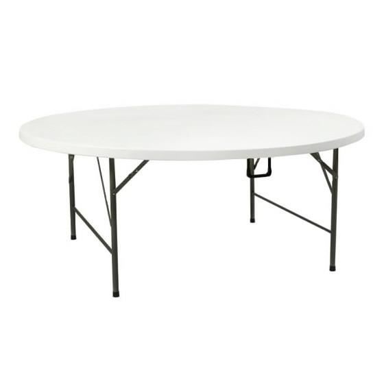 Innov Axe Table Pliante Camping Ronde O 183 Cm Prix Pas Cher