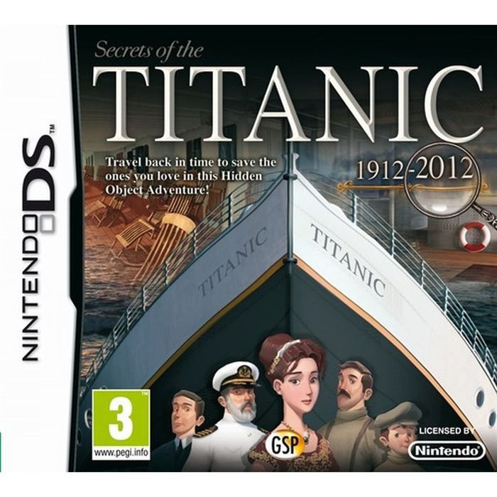 LES SECRETS DU TITANIC / Jeu console DS