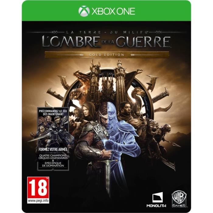 Warner Bros La Terre Du Milieu : L'Ombre De La Guerre - Gold Edition Jeu Xbox One
