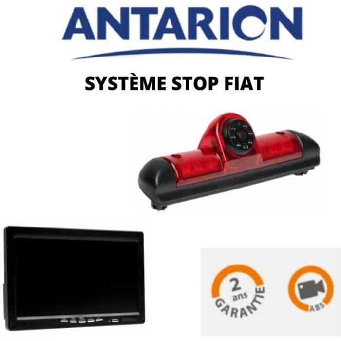 ANTARION - Camera de recul spécial fourgon FIAT Ducato + écran LCD 7'