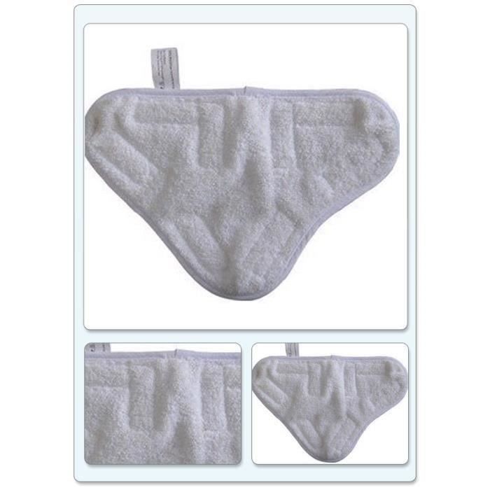 2 Lingettes Microfibres pour Balai Vapeur H2O MOP