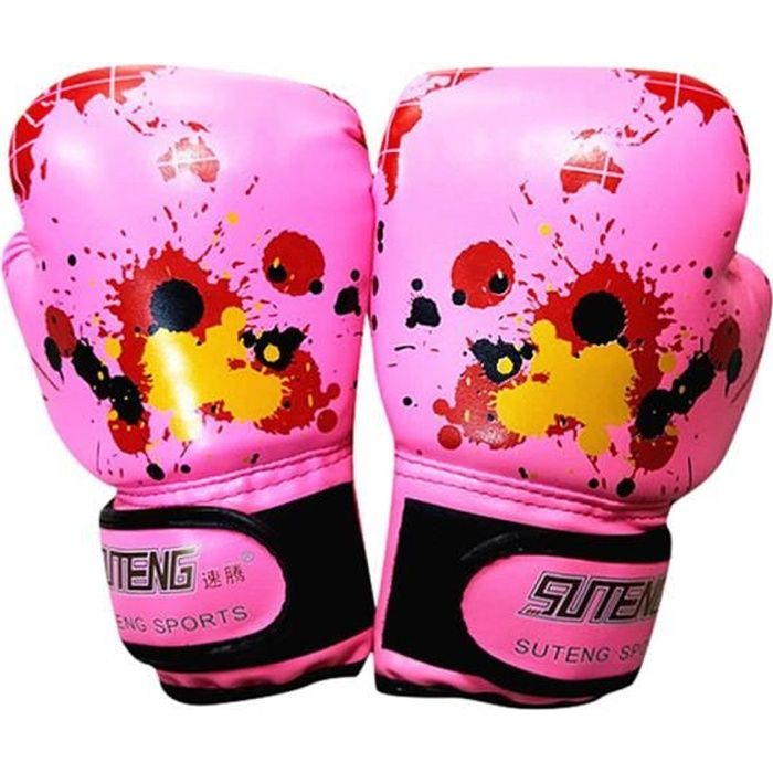 Gants de boxe de bande dessinée pour enfants Kickboxing Sac de boxe formation combat âge 3-10 @kinjgoki503