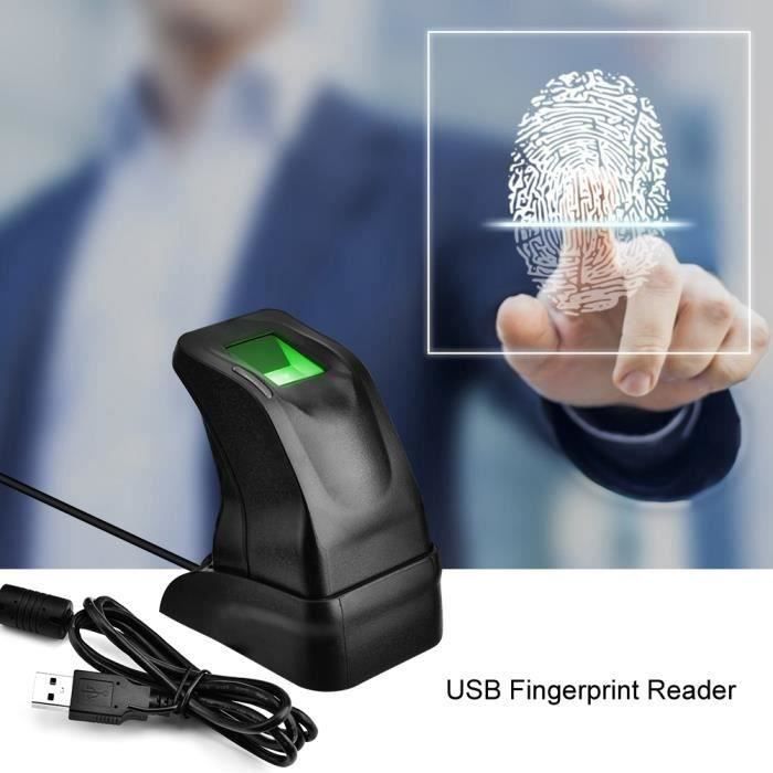 Capteur scanner lecteur d'empreintes digitales Collection ordinateur PC maison bureau