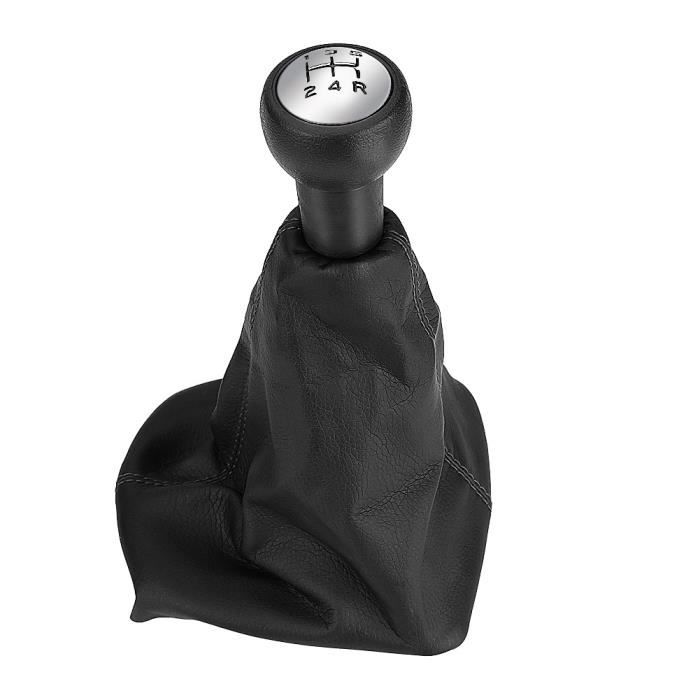 Pommeau Levier de Vitess 5 Vitesses Soufflet Pour PEUGEOT 207 -307-406