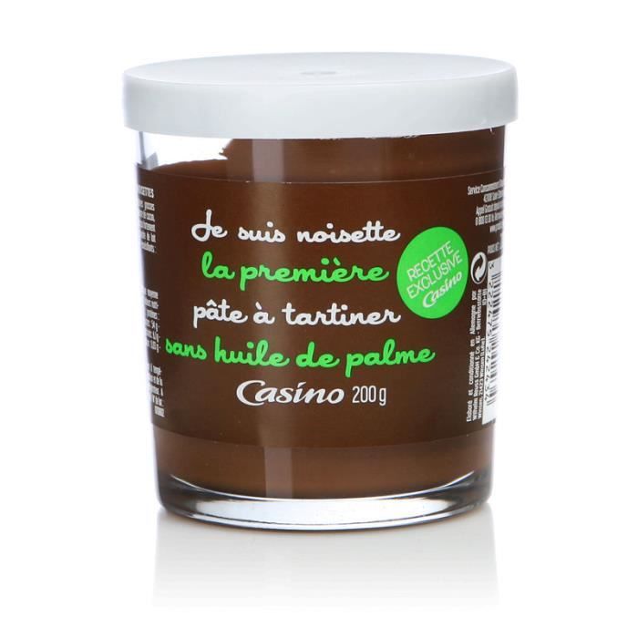 Pâte à tartiner sans huile de palme 200 g