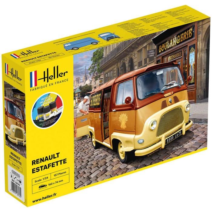Renault Estafette Highroof - Starter Kit Heller 56740