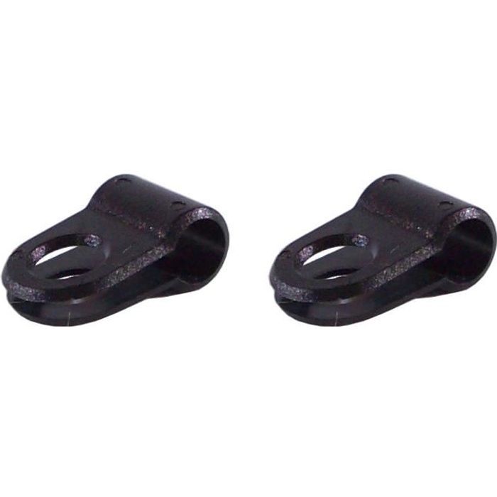 Support guide fixation gaine Ø4 Ø5 mm câble plastique vélo vtt dérailleur frein vintage fixie velo