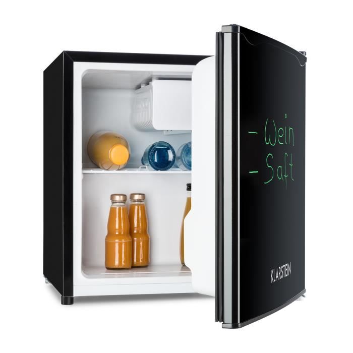 Mini Réfrigérateur - Klarstein Spitzbergen Aca - 40 litres + compartiment congélateur -Noir