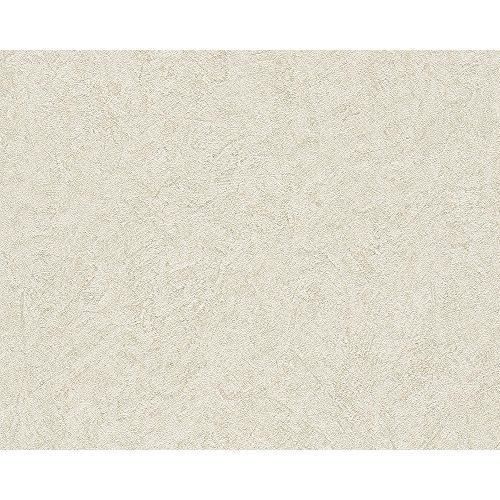 Livingwalls Titanium Uni-Ball Papier peint, papier peint structure brun métallique 315410, beige, 315434